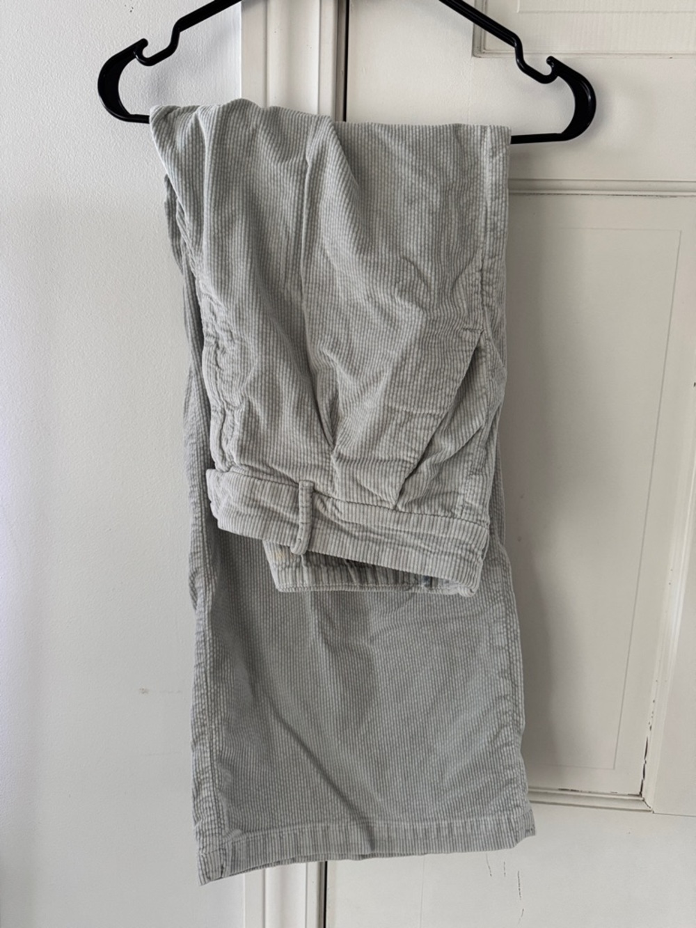 American Eagle light blue wide leg Corderoy pants